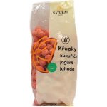 Natural Jihlava Křupky kukuřičné jogurt jahoda 140 g – Zboží Dáma