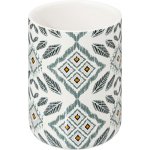 5five Simply Smart Kelímek na zubní kartáčky HAPACHE keramický Ø 7,6 cm modrá – Zboží Dáma