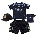 Numberoplus Premium Komplet + kšiltovka Real Madrid FC 2025/2026 black Cristiano Ronaldo.CR7 Fly Better – Zboží Dáma