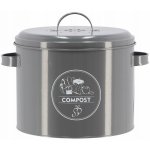 Esschert Design Dóza Secrets Du Potager na brambory šedá antracit 6 l – Sleviste.cz