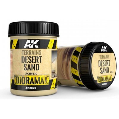 AK-Interactive Akrylový terén AK Desert Sand 250 ml – Zboží Živě