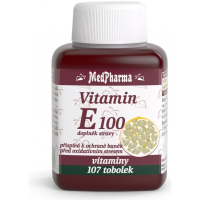 MedPharma Vitamin E 100 107 tobolek – Hledejceny.cz