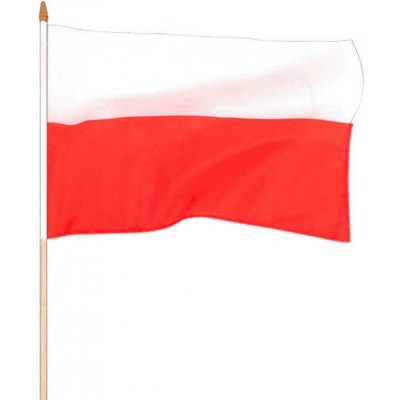 Polská vlajka 45x30cm – Sleviste.cz
