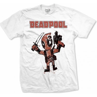 Deadpool tričko Cartoon Bullet