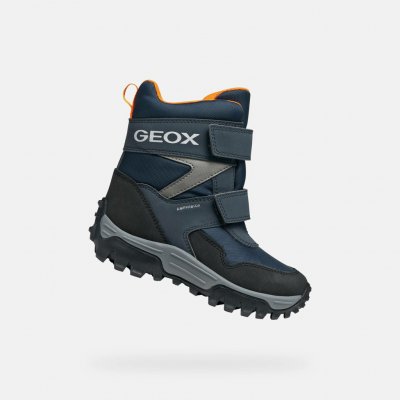 Geox chlapecká zimní obuv Himalaya B ABX tmavě modrá – Hledejceny.cz
