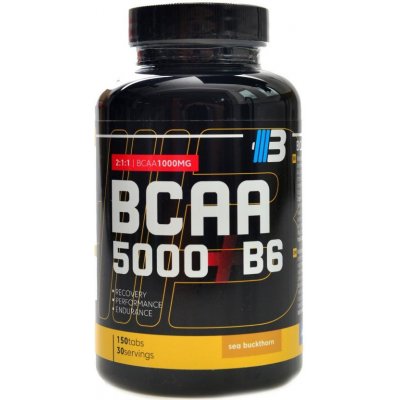 Body Nutrition BCAA 5000 + B6 2:1:1 150 tablet – Zboží Mobilmania