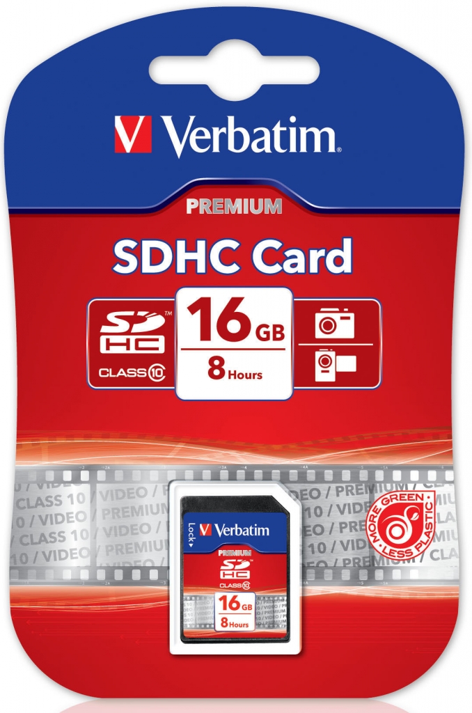 Verbatim SDHC 16 GB Class 10 43962