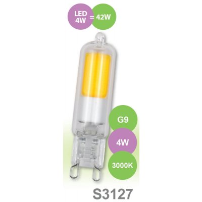 Sandria LED žárovka G9 S3127 SANDY LED G9 4W COB 3000K