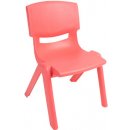 BIECO židle z plastů červen