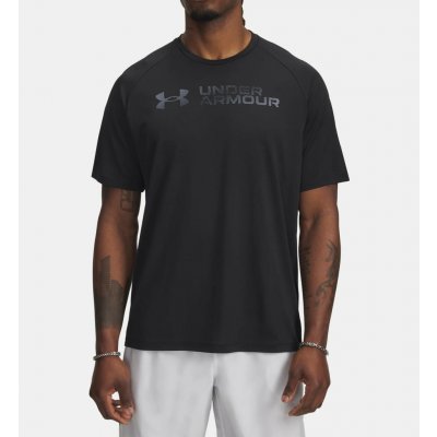 Under Armour pánské tričko UA Tech Reflective SS blk – Zboží Mobilmania