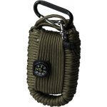 Mil-Tec Sada pro přežití Survival paracord zelená – Zboží Dáma