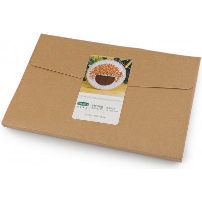 Stoklasa Vyšívací sada s předtištěným motivem 940151/5 oranžové květy 15x22cm – Hledejceny.cz