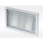 ACO Sklepní okno bílé vyklápěcí plastové 90 x 60 cm dvojsklo 4+4 mm – Zboží Mobilmania