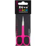 Diva & Nice Nůžky na nehty barevné superúzké světle růžová – Zboží Mobilmania