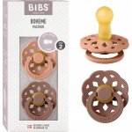 Bibs Boheme dudlíky přírodní kaučuk 2ks Blush Nočný / Vanilla Nočný – Hledejceny.cz