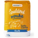NOMINAL Špaldová mouka hrubá 1 kg – Zboží Dáma