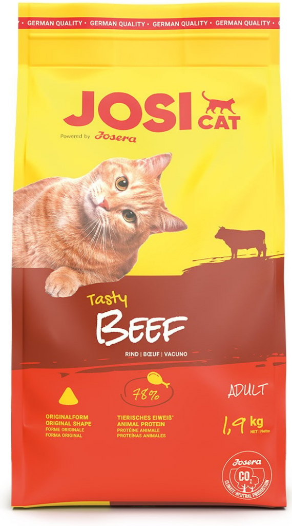 JOSICAT Granule Tasty Beef 1,9 kg