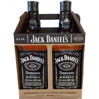 Jack Daniel's Twin Pack 40% 2x 1 l (karton)