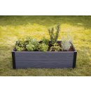 Keter Vyvýšený záhon Maple Trough 106 x 50 x 32 cm plastový šedý 249296