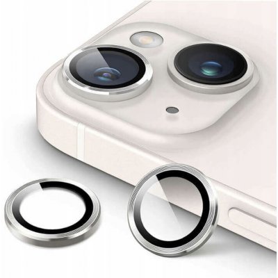 SES Metalické ochranné sklo na čočku fotoaparátu a kamery pro Apple iPhone 15 Plus 15860