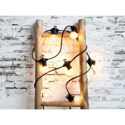 Vánoční světelný řetěz s 8-mi Led světly bílá teplá 3m Chic Antique – Hledejceny.cz