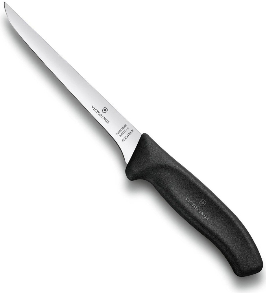 Vykošťovací nůž SWISS CLASSIC 15 cm černý - Victorinox