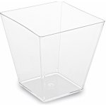 Fingerfood kelímek hranatý čirý 59x59x54mm 100ml – Zboží Dáma