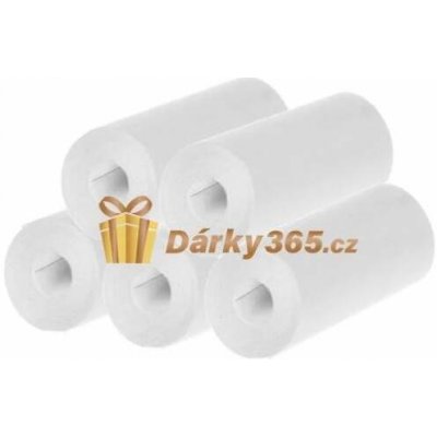 GASTROMEX Náhradní roličky - kotoučky termopapíru do mini tiskárny MINIPRINT GMEX 5 ks - bílý – Zboží Živě