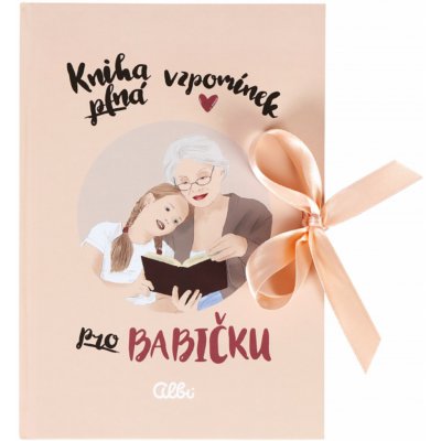 Albi Kniha vzpomínek Pro babičku 21,7 x 15,1 x 0,9 cm – Zbozi.Blesk.cz