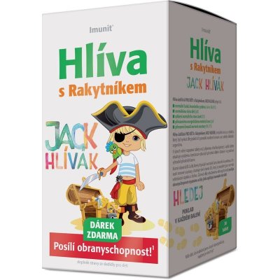 Imunit Hlíva s rakytníkem pro děti Jack Hlivák 30 tablet