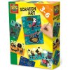 Výtvarné a kreativní sada SES Creative Scratch Art Zvířata