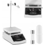 Steinberg Systems Magnetická míchačka s ohřevem - 380 °C - 2 l - 2 000 ot/min SBS-MR-2000/H – Zboží Dáma