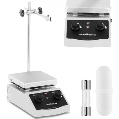 Steinberg Systems Magnetická míchačka s ohřevem - 380 °C - 2 l - 2 000 ot/min SBS-MR-2000/H – Zboží Dáma