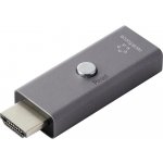 Renkforce RF-6903182 HDMI EDID emulátor [1x HDMI zástrčka - 1x HDMI zásuvka] hliníkově šedá 8K UHD – Zboží Mobilmania