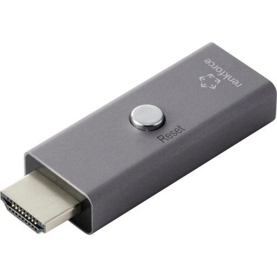 Renkforce RF-6903182 HDMI EDID emulátor [1x HDMI zástrčka - 1x HDMI zásuvka] hliníkově šedá 8K UHD – Zboží Mobilmania