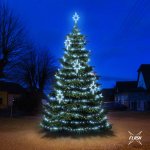 DECOLED LED světelná sada na vánoční stromy vysoké 6-8 m teplá bílá s Flash ledová dekory DZX0141S2 – Hledejceny.cz