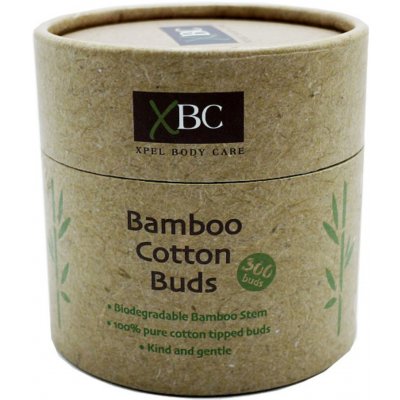 Xbc Bamboo Eco bambusové tyčinky ze 100% bavlny do uší 300 ks – Zbozi.Blesk.cz