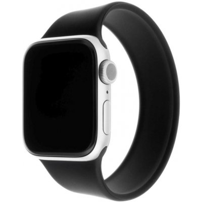 FIXED Elastic Silicone Strap pro Apple Watch 38/40mm S černý FIXESST-436-S-BK