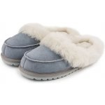 Vlnka dámské kožené pantofle s ovčí vlnou Vanesa modrá – Hledejceny.cz