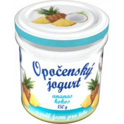 Bohemilk Opočenský jogurt ananas-kokos 150 g