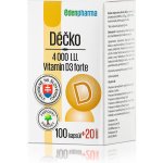 EDENPharma Déčko 4000 IU 120 kapslí – Hledejceny.cz