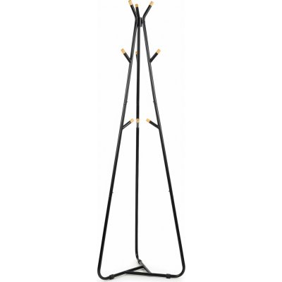 Moderní designový stojanový věšák ELIAN - černý – Zboží Dáma