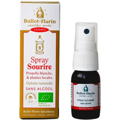 Ballot-Flurin BIO Osvěžovač dechu ve spreji 15 ml – Zboží Dáma