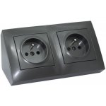 Rohová KS-BOX2ZBK-BA antrac – Zboží Mobilmania