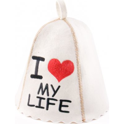 Evei Klobouk I love my life bílý – Zboží Dáma