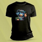 Sandratex Dětské tričko s potiskem Gamer Roblox Černá – Zbozi.Blesk.cz