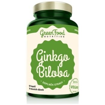 GreenFood Ginkgo biloba 60 kapslí