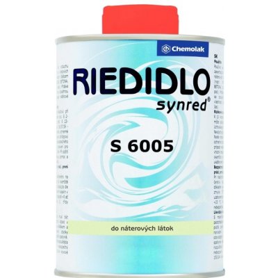 Chemolak Syntetické ředidlo S 6005 SYNRED 0,8 l – HobbyKompas.cz Chemolak Syntetické ředidlo S 6005 SYNRED 0,8 l – HobbyKompas.cz