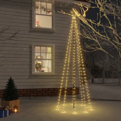 zahrada-XL Vánoční strom s hrotem 3 000 barevných LED diod 800 cm
