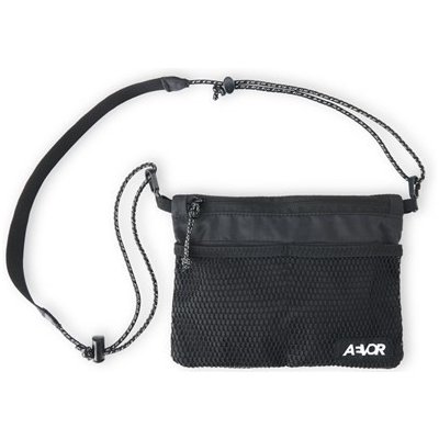 Aevor taška přes rameno Chest Pouch Ripstop Black RIPSTOP BLACK – Zboží Mobilmania